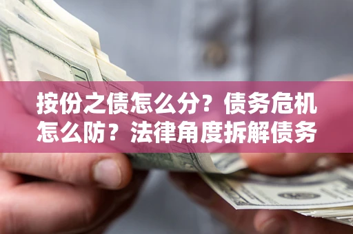 济南按份之债怎么分？债务危机怎么防？法律角度拆解债务分配与风险自保指南