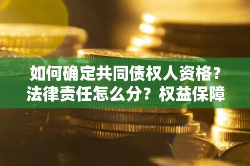 济南如何确定共同债权人资格？法律责任怎么分？权益保障技巧揭秘！