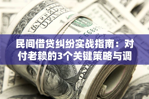 济南民间借贷纠纷实战指南：对付老赖的3个关键策略与调解盲区解析