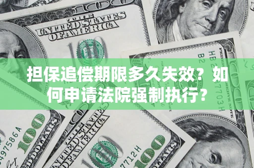 济南担保追偿期限多久失效？如何申请法院强制执行？