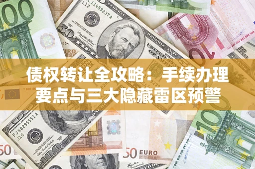 济南债权转让全攻略：手续办理要点与三大隐藏雷区预警