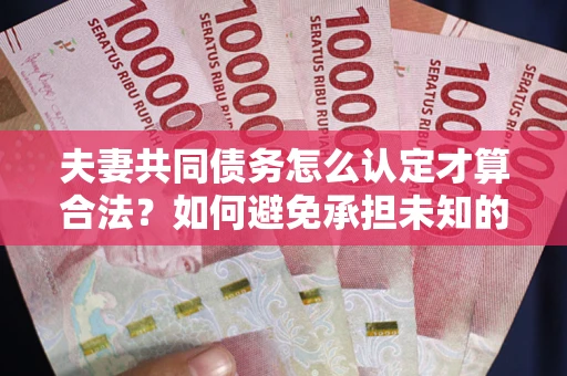 济南夫妻共同债务怎么认定才算合法？如何避免承担未知的债务风险？
